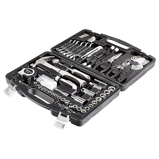 MockWares Basics 131-Piece Home Repair Hand Tool Kit