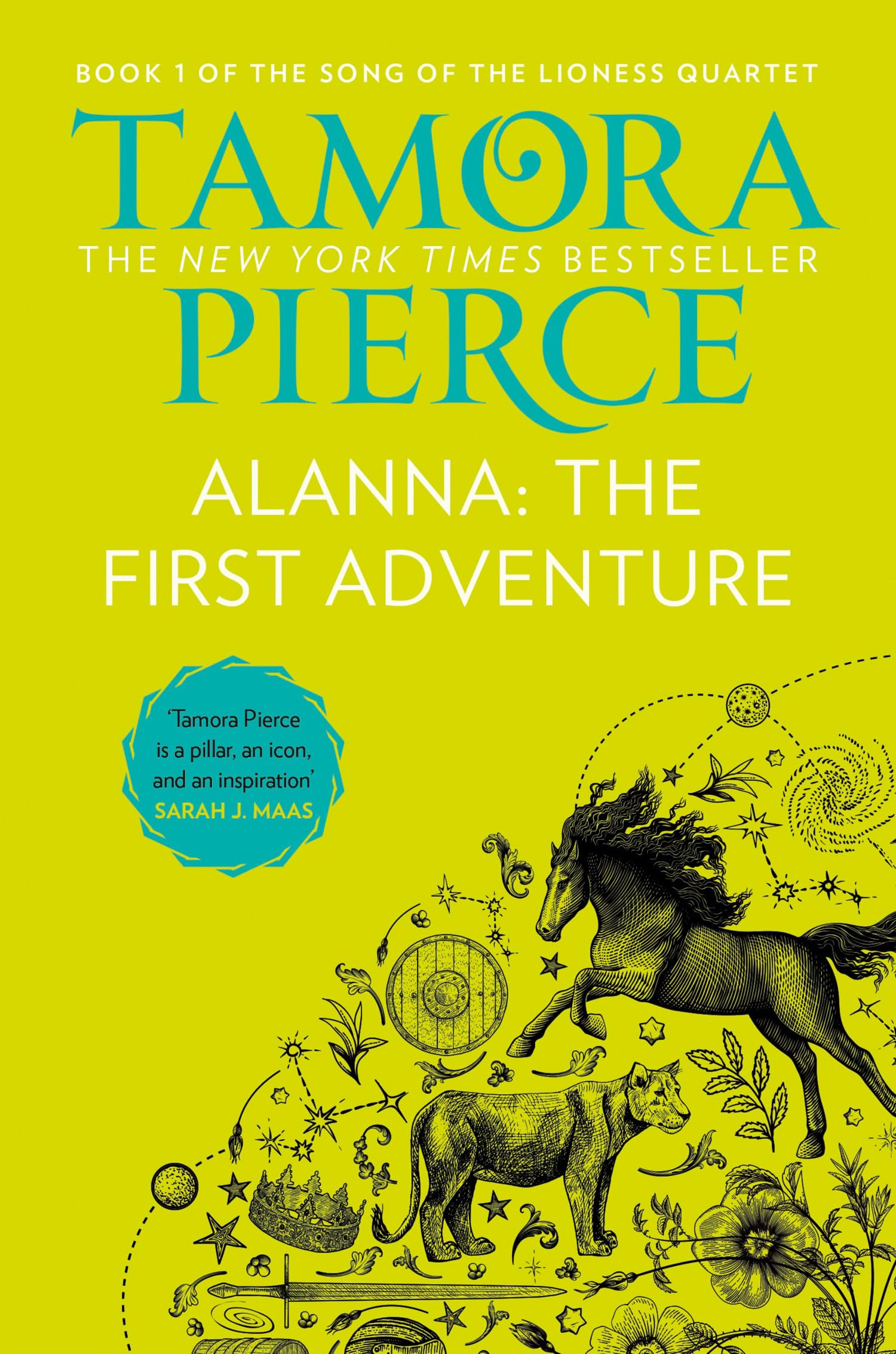 Alanna: The First Adventure: A YA Fantasy Novel of the First Woman Knight: Book 1 (The Song of the Lioness)