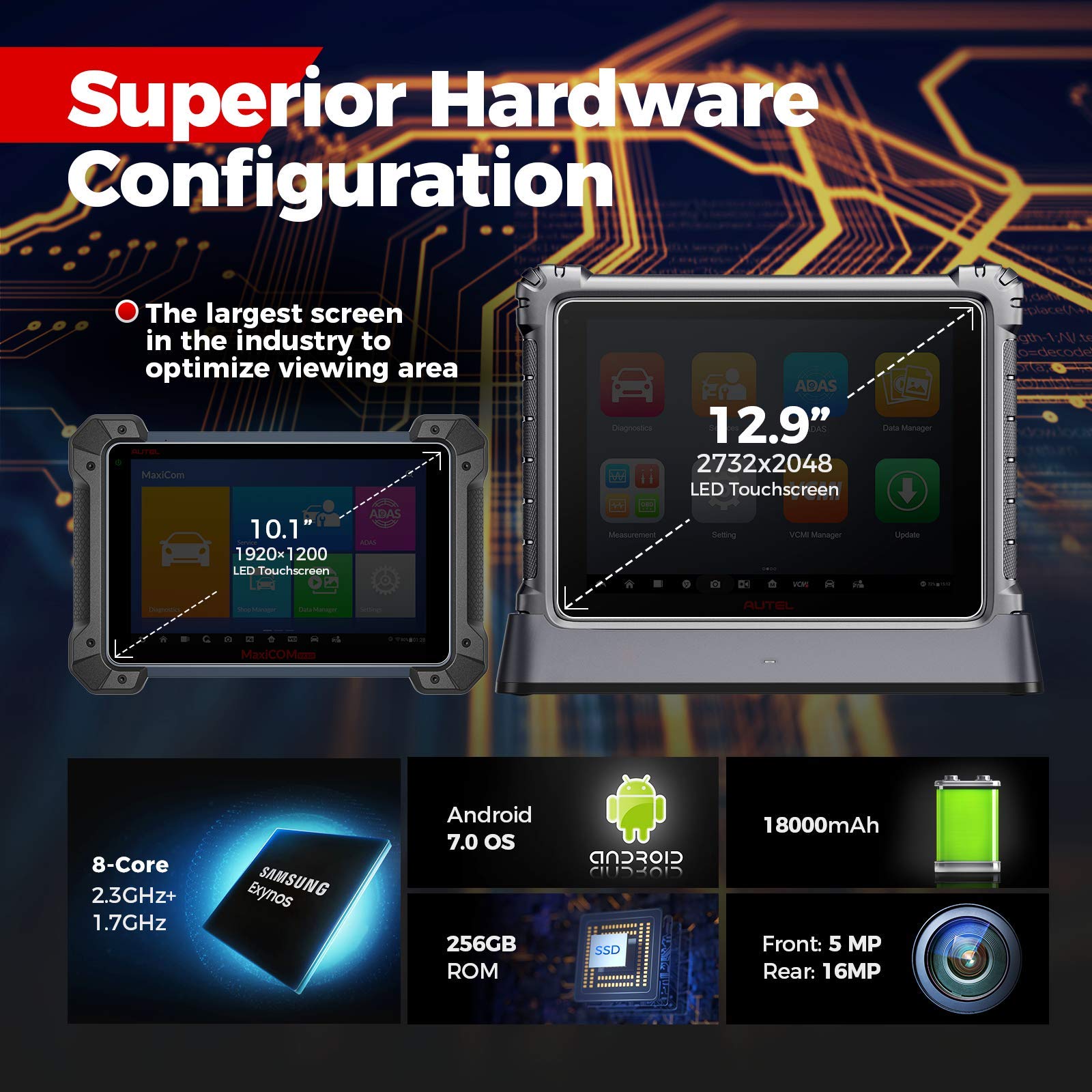 Buy Autel MaxiSys Ultra 2022 MSULTRA: Top Auto Diagnostic Scanner with ...