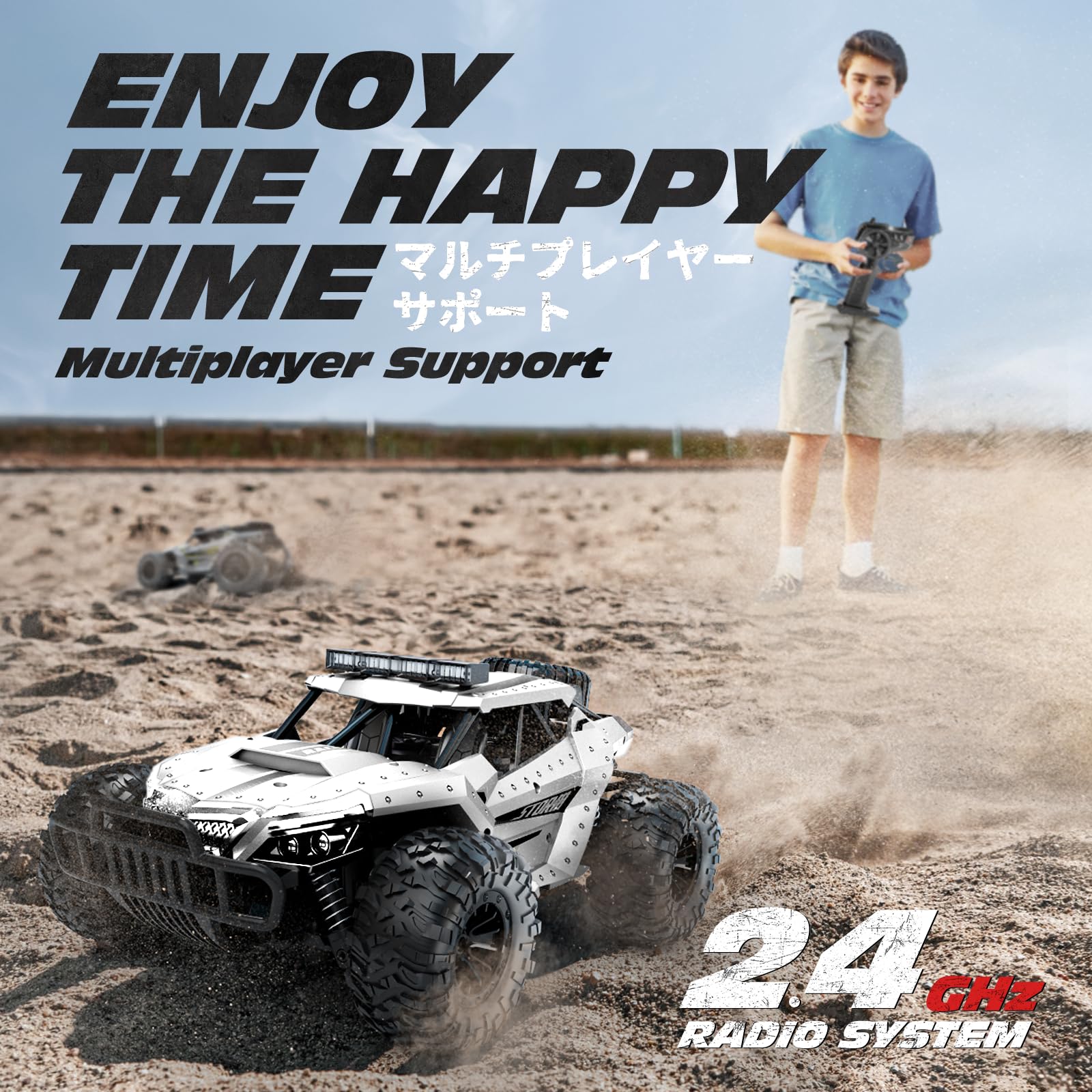 Amazon.co.jp: Tecnock ラジコンカー オフロード 2WD RCカーリモコン