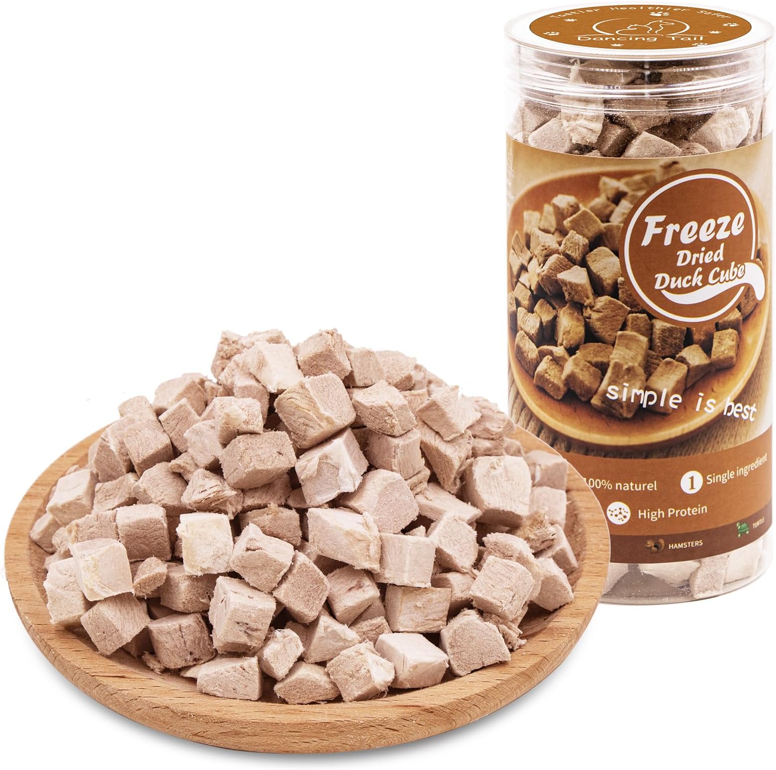 Freeze Dried Duck Cube - Lightweight