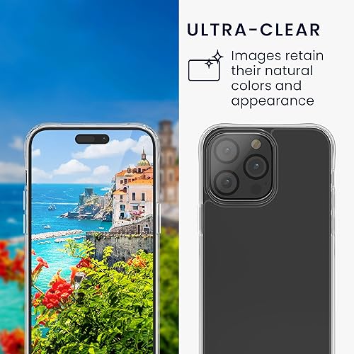 Miniatura 5 de kwmobile Juego de fundas transparentes 5 en 1 compatibles con Apple iPhone 14, incluye protectores de pantalla y cámara, transparente