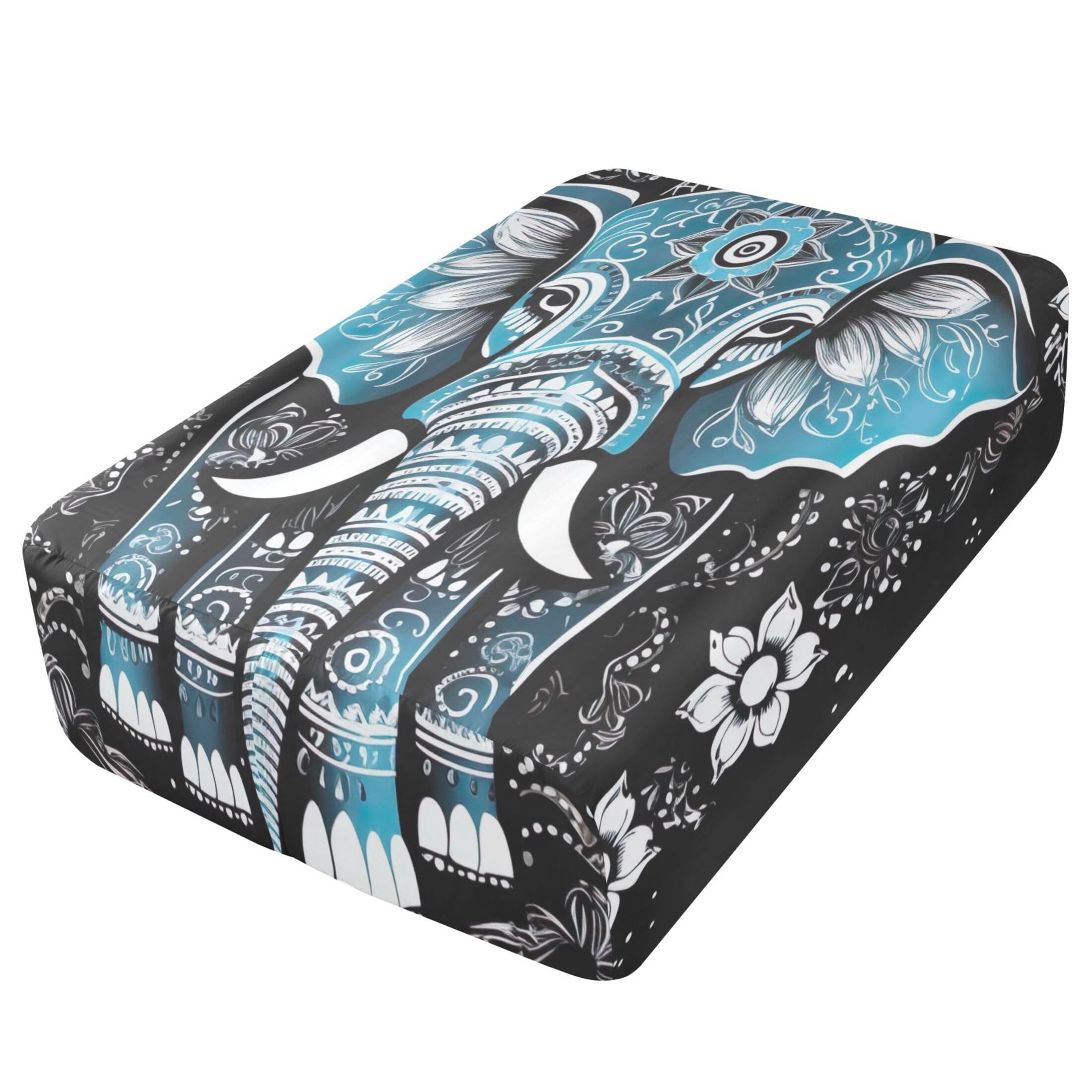Sábana bajera ajustable tamaño individual para colchón de aire, bolsillo extra profundo de 24 pulgadas, funda suave y transpirable con apertura de válvula de cremallera para cama de aire