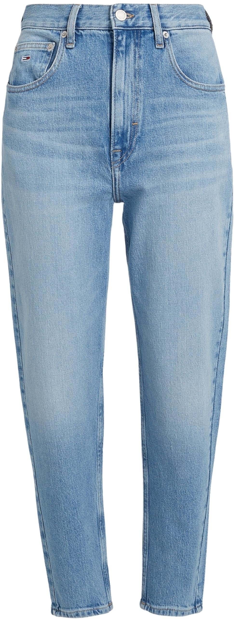 Tommy Jeans damskie dżinsy MOM UH TPR CH0115 CO DW0DW19247 zwężane, denim (denim light), 27W / 32L, Denim (Denim Light), 27W / 32L
