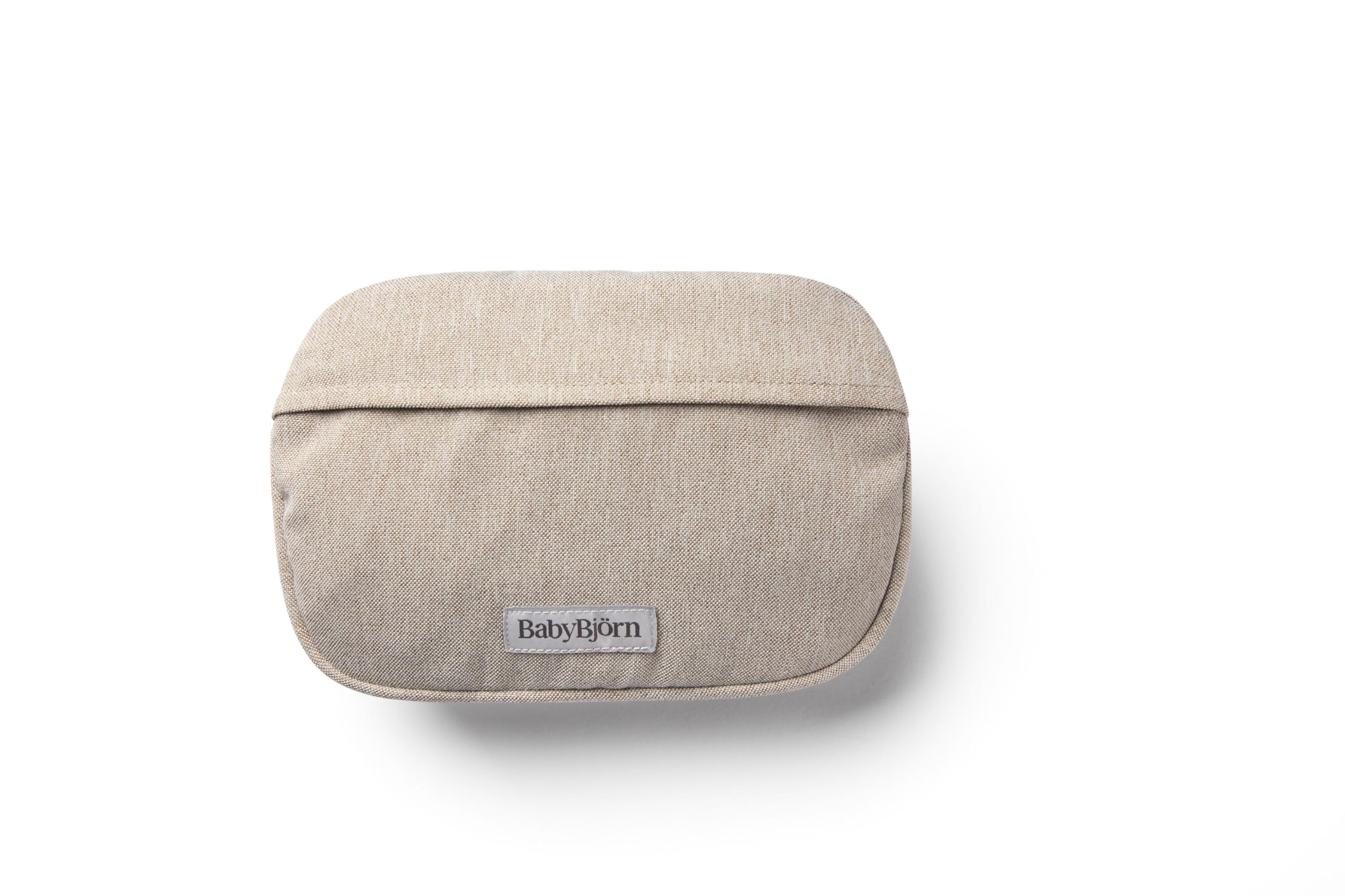 BabyBjörn Pocket Pouch for Baby Carrier, Woven mélange, Light Beige