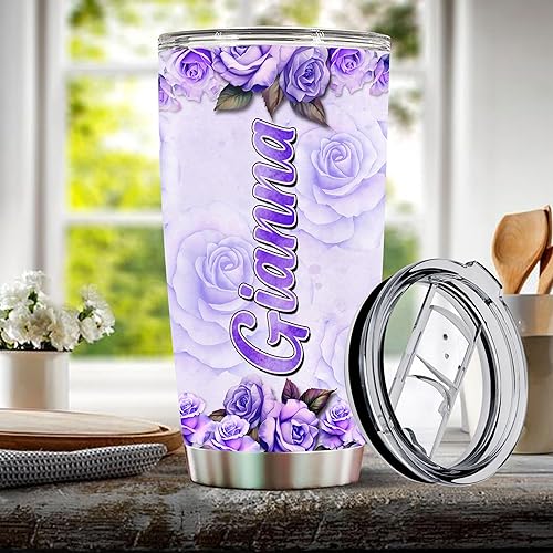 Miniatura 5 de Regalo personalizado de koala para niñas, mujeres, taza de café aislada de acero inoxidable de 20 onzas, taza de viaje, vaso, botella de agua,