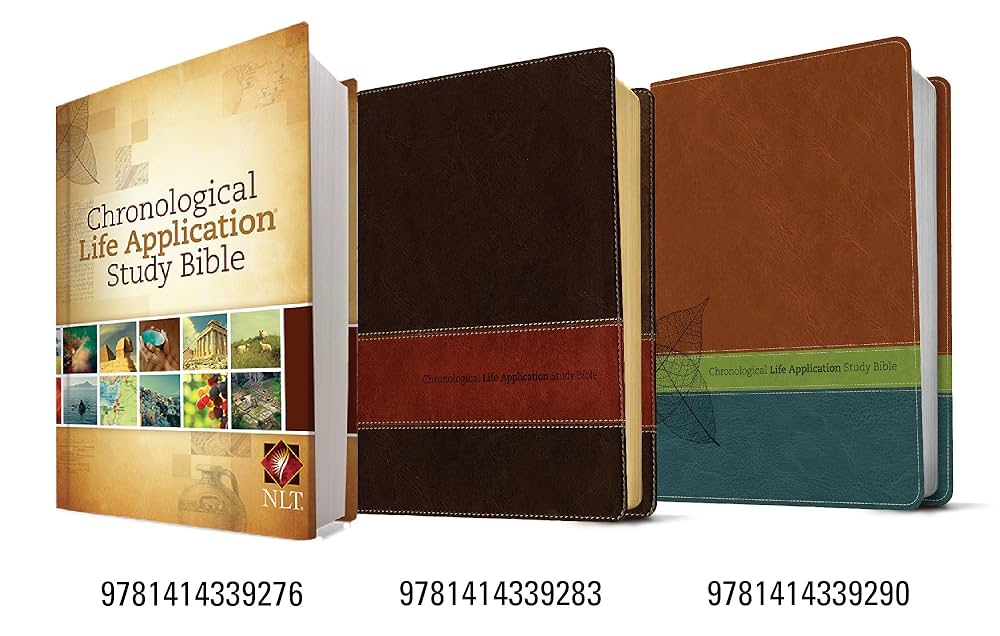 洋書 CHRONOLOGICAL BIBLE NKJV, Chronological Study Bible, Hardcover, Comfort Print