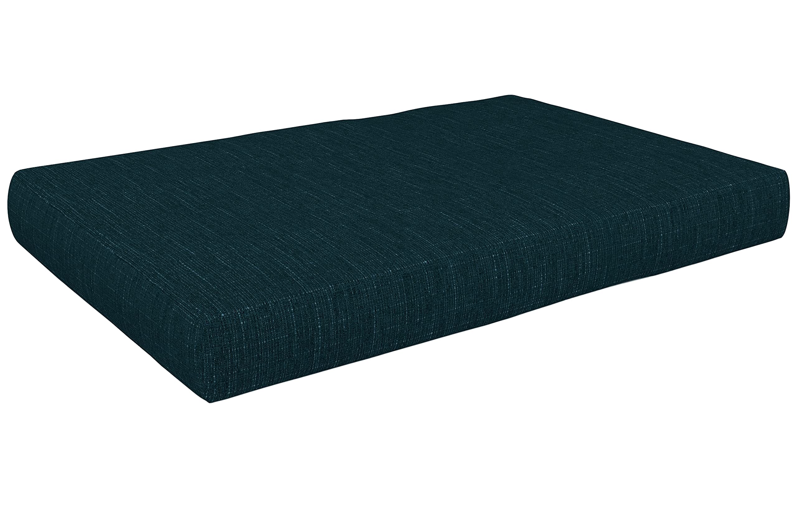 POKAR Euro Pallet Seating Set of 2: 1x seat cushion 120x80cm + 1x back cushion 120x40cm, cold foam, removable covers, Home Garden Furniture DIY, indoor outdoor pillow, without pallets, Beige — view 135