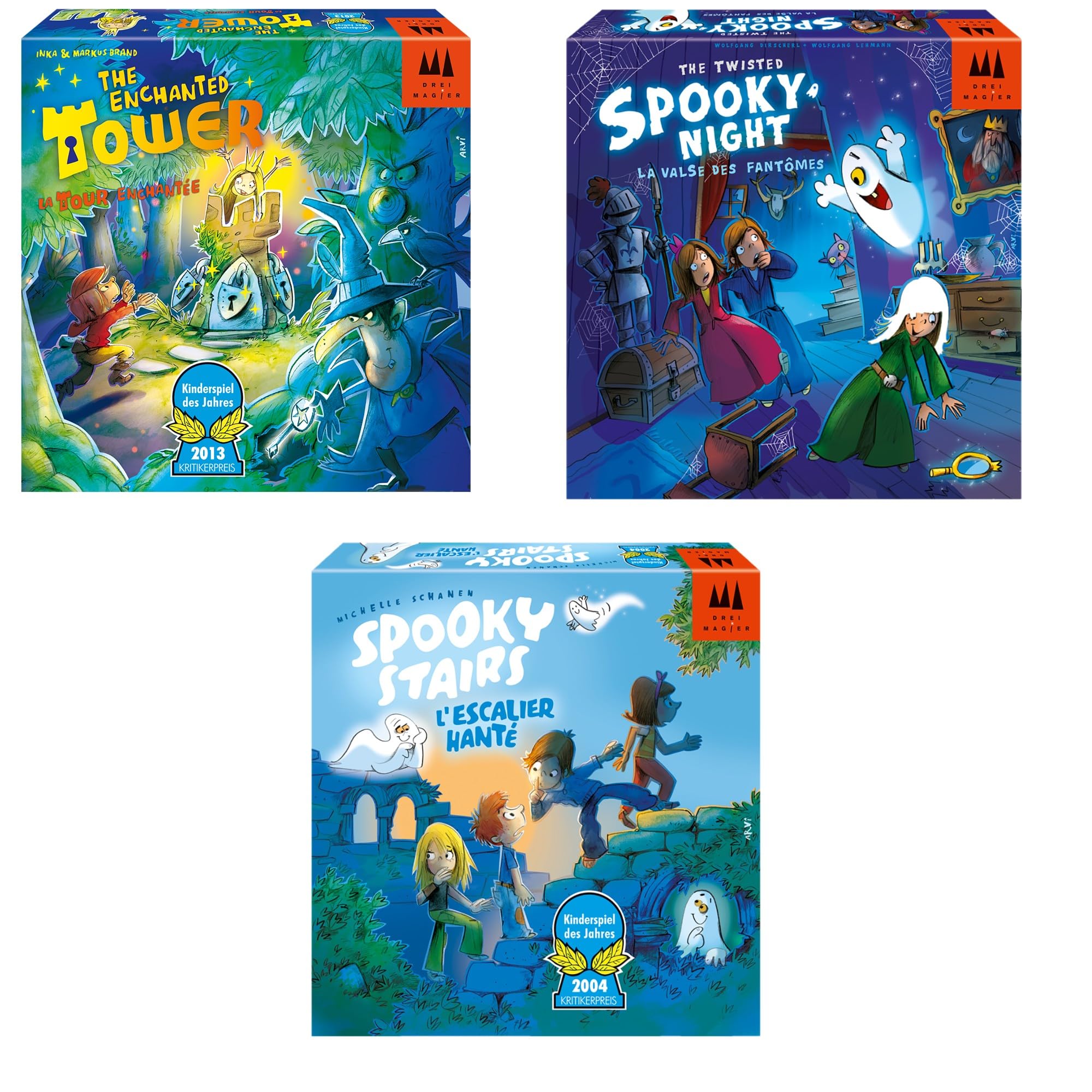 Schmidt Spiele - The Twisted Spooky Night - Jeu familial