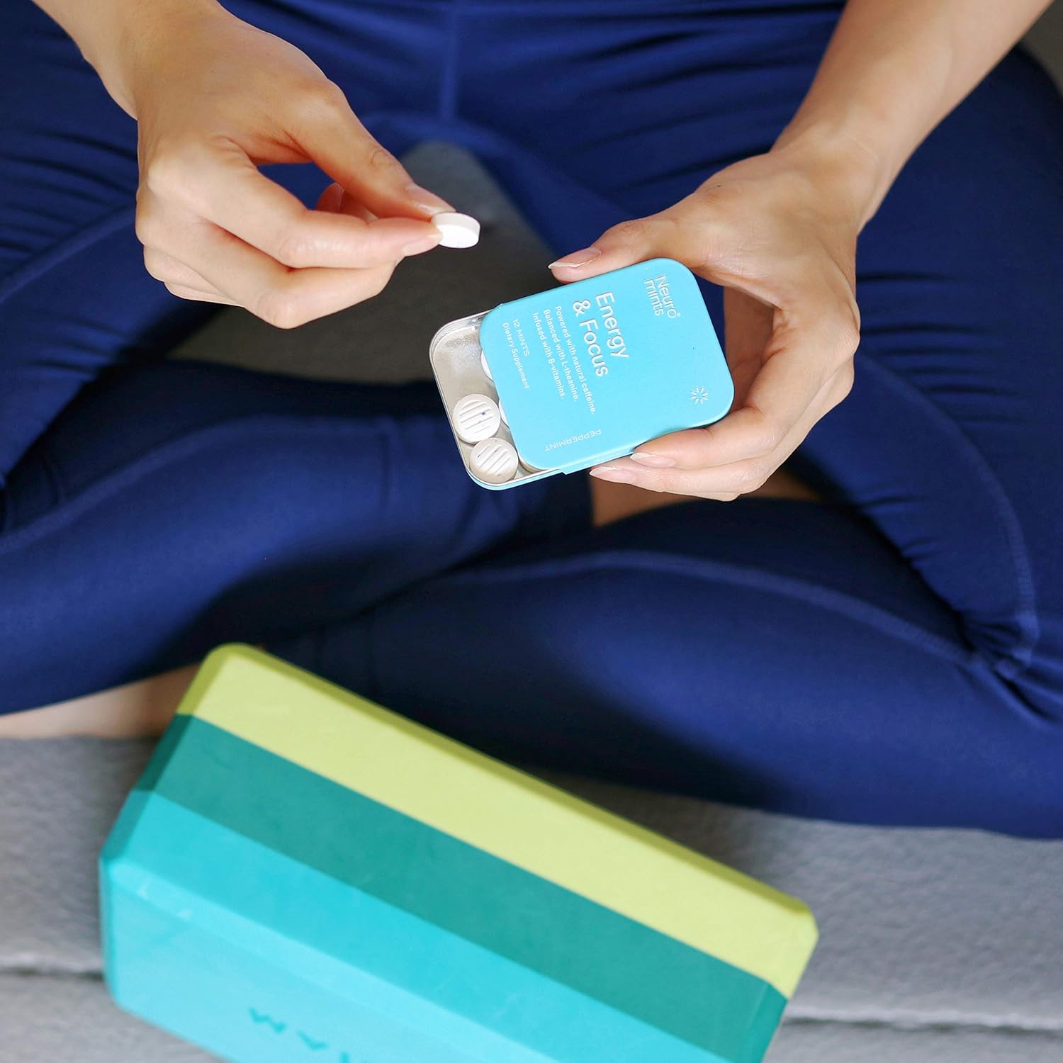 Neuro Energy & Focus Mints - Sugar Free Breath Mints with 40mg Natural Caffeine, B Vitamins & L-Theanine - Vegan Brain Supplement for Exercise, Study & Daily Focus - Peppermint, 72 ct - Image 8