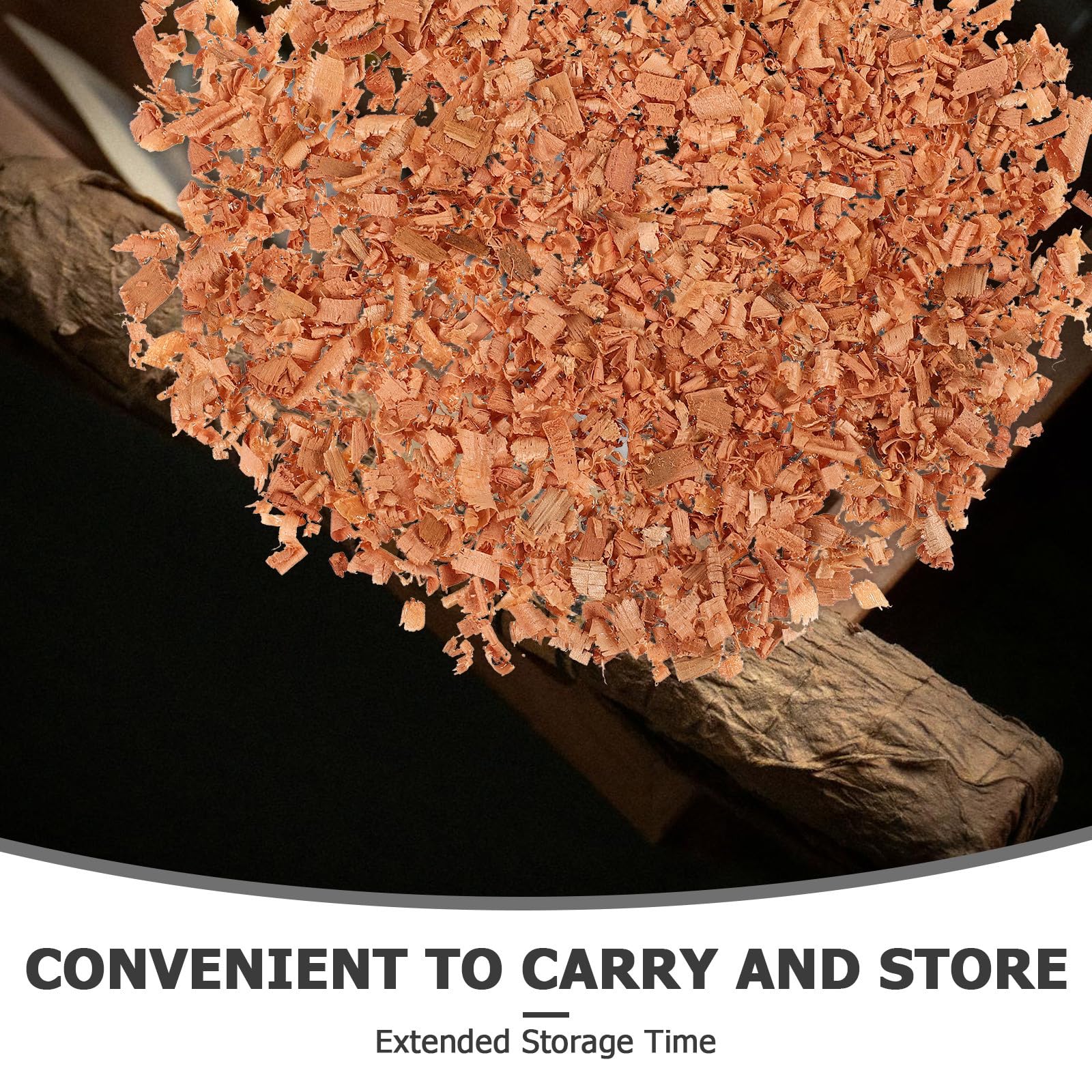 FOMIYES Cedar Chips 50G Natural Red Shavings for Small Animal Bedding and Pigeon Nest Box Accessories 6.1Oz Pet Habitat Substrate - Image 2