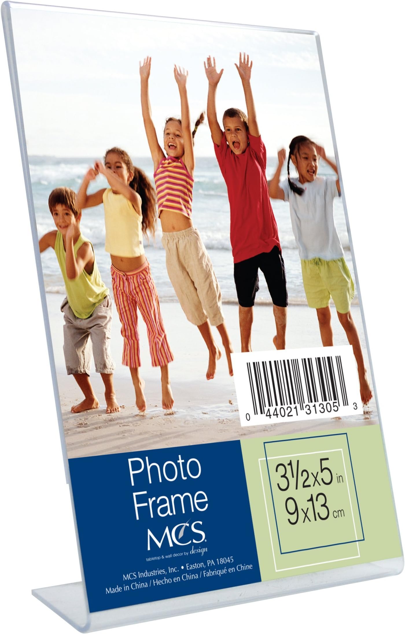 MCS3.5x5 Inch Bent Acrylic Picture Frame, Vertical (31305)