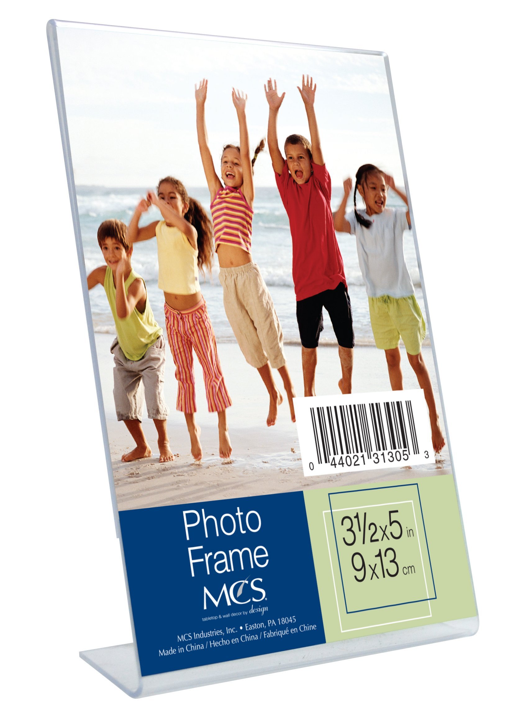 MCS3.5x5 Inch Bent Acrylic Picture Frame, Vertical (31305)