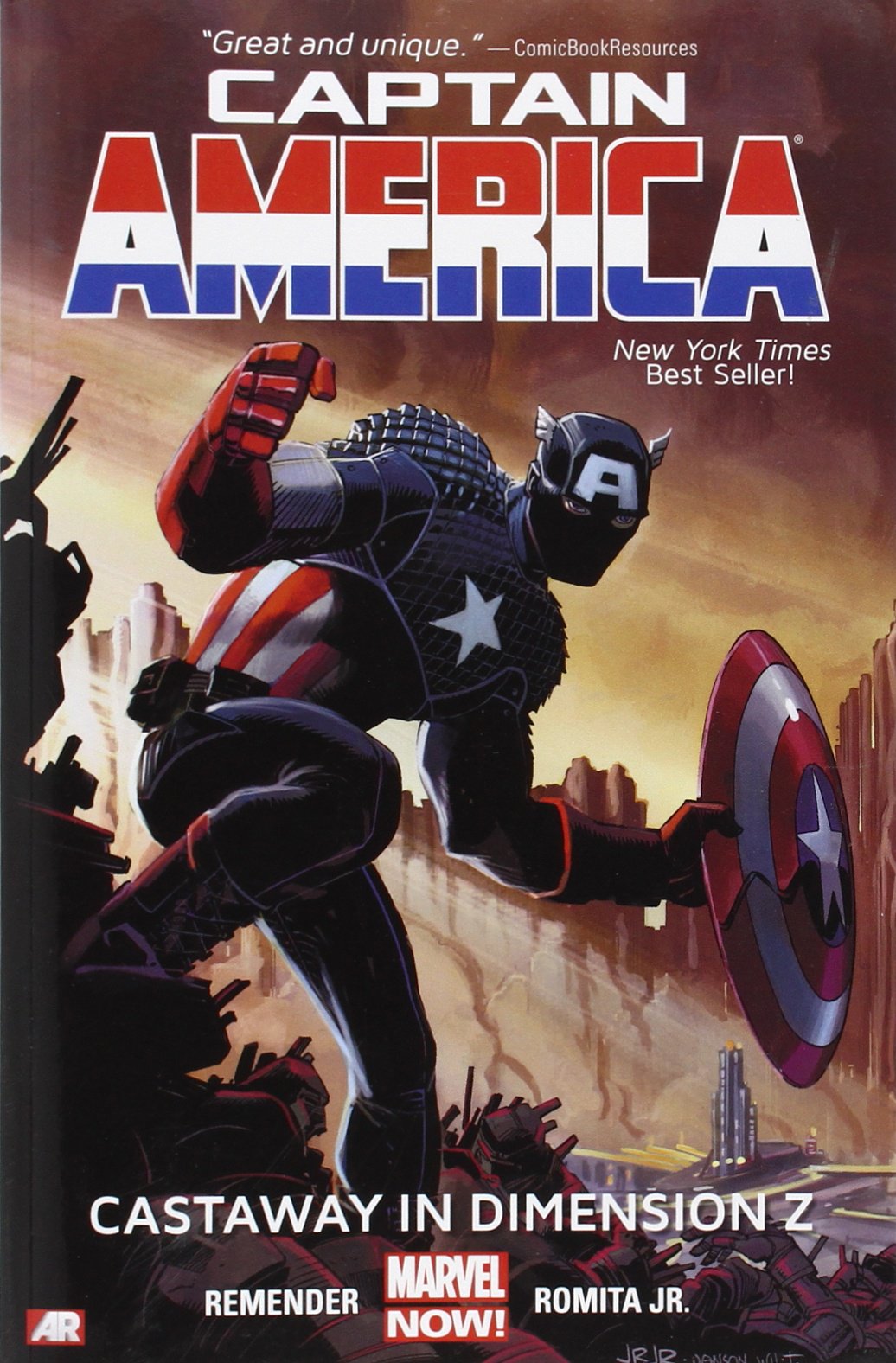Captain America - Volume 1: Cast Away in Dimension Z Book 1 (Marvel Now)
