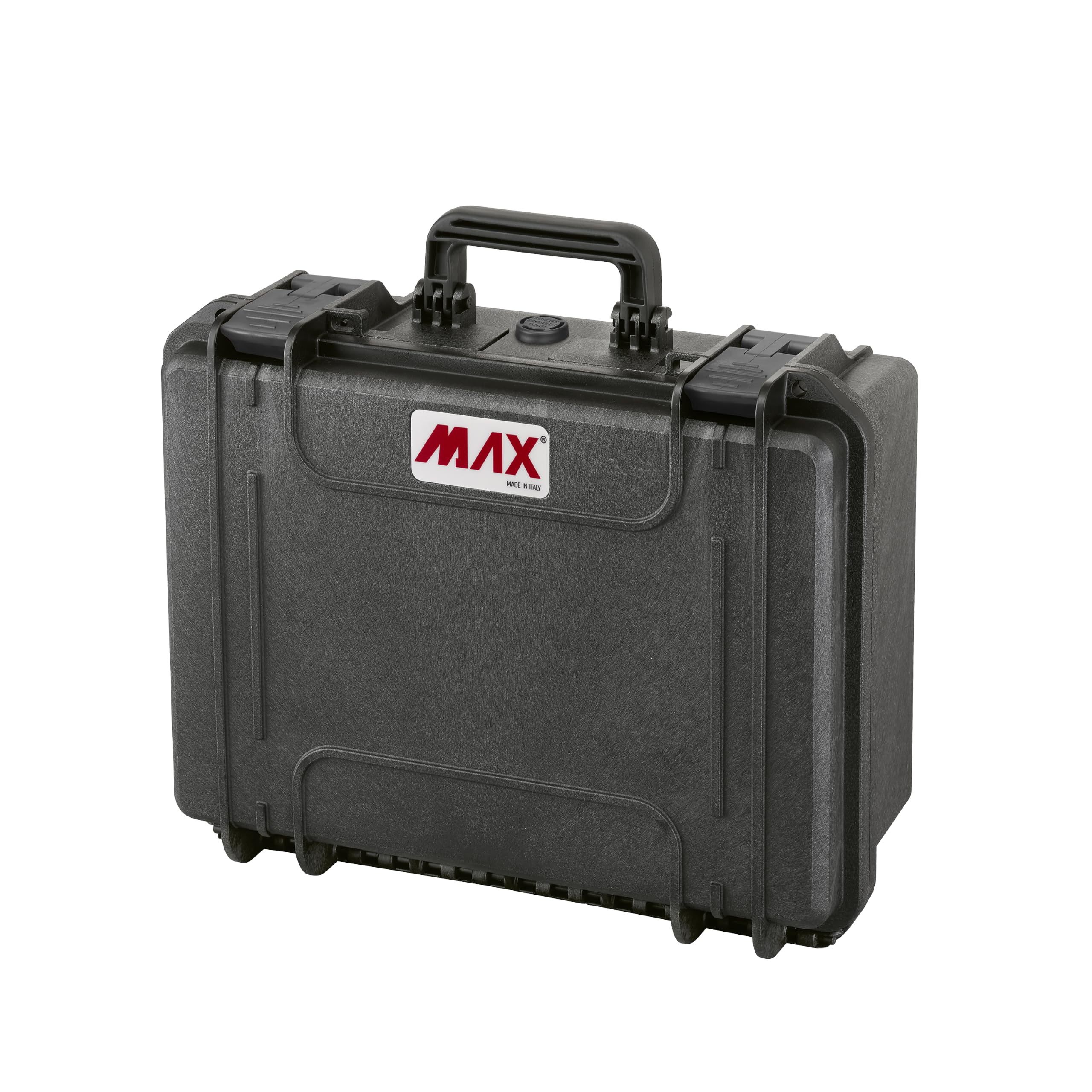 MAX Cases - MAX380H160.079 Negro - Maleta hermética vacía - Dimensiones internas 380 x 270 x 160 mm