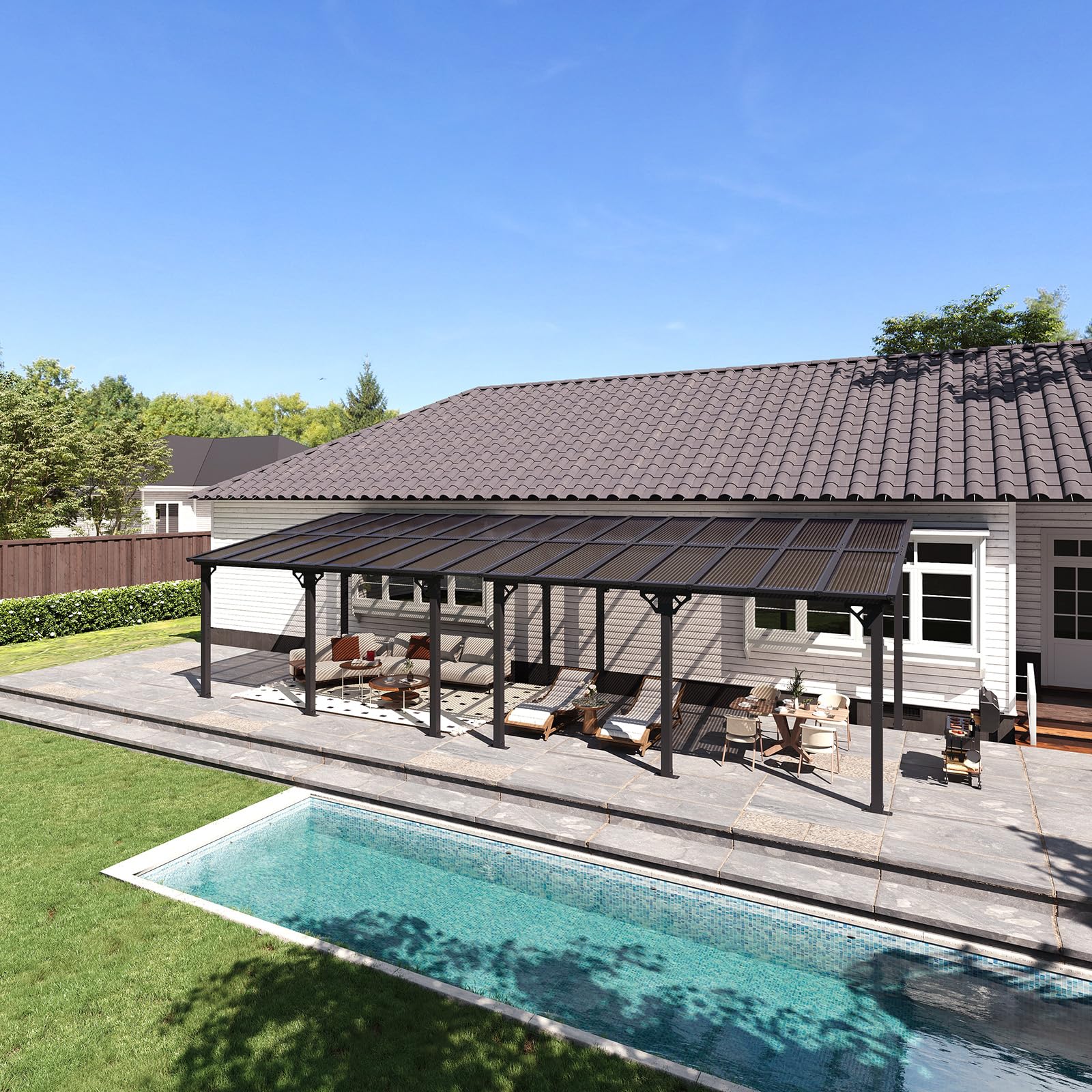 Aoxun 10'x 30' Premium Gazebo