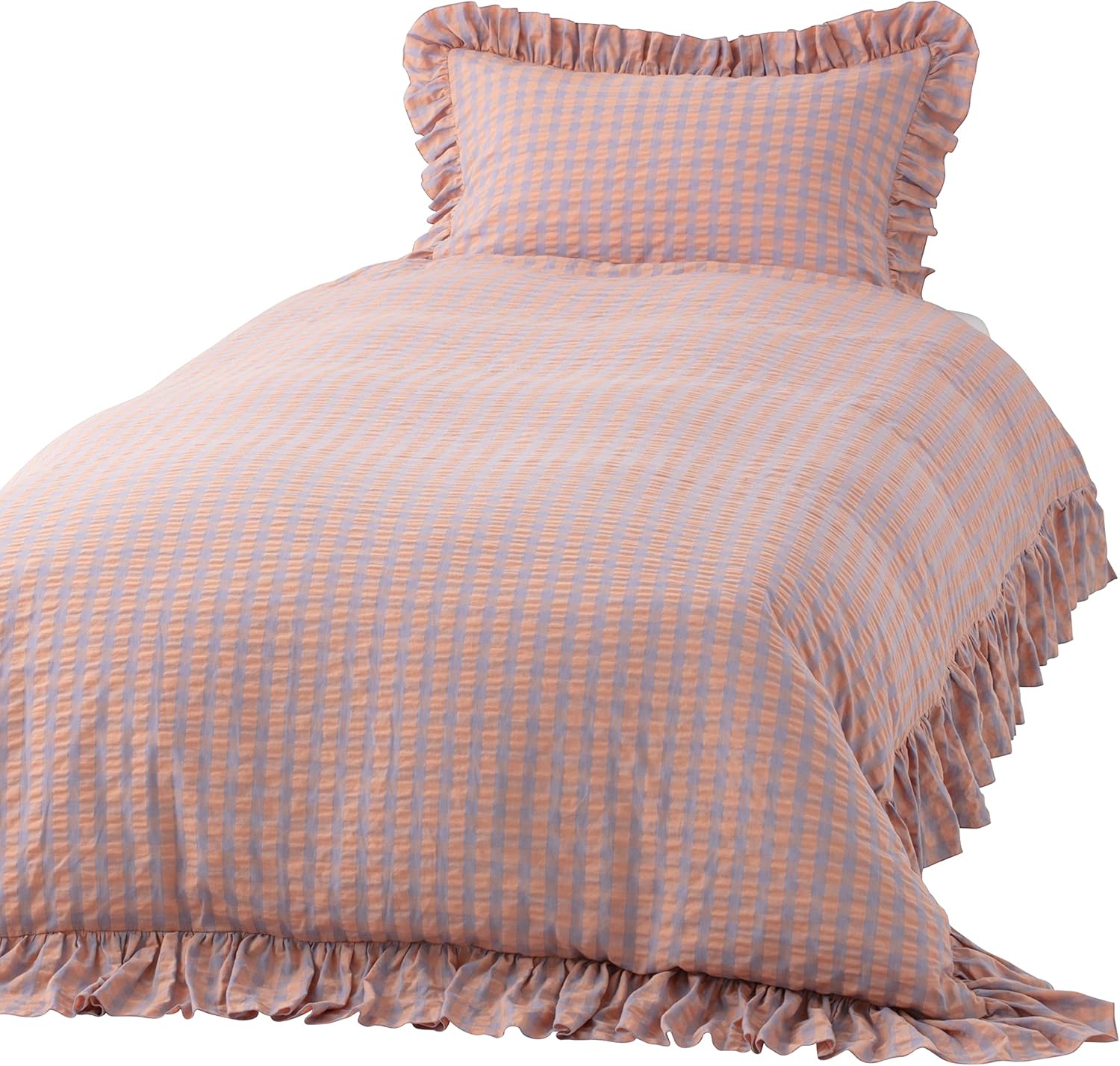 韓国雑貨 デイジー刺繍カラーキルト掛け布団＆枕カバー セット 布団