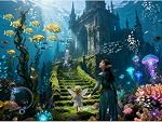 1000 Puzzle de puzzle pour adultes Vintage Village Ville , Hard difficile Callenging Grand Puzzler, Cadeau pour adultes amoureux de puzzle