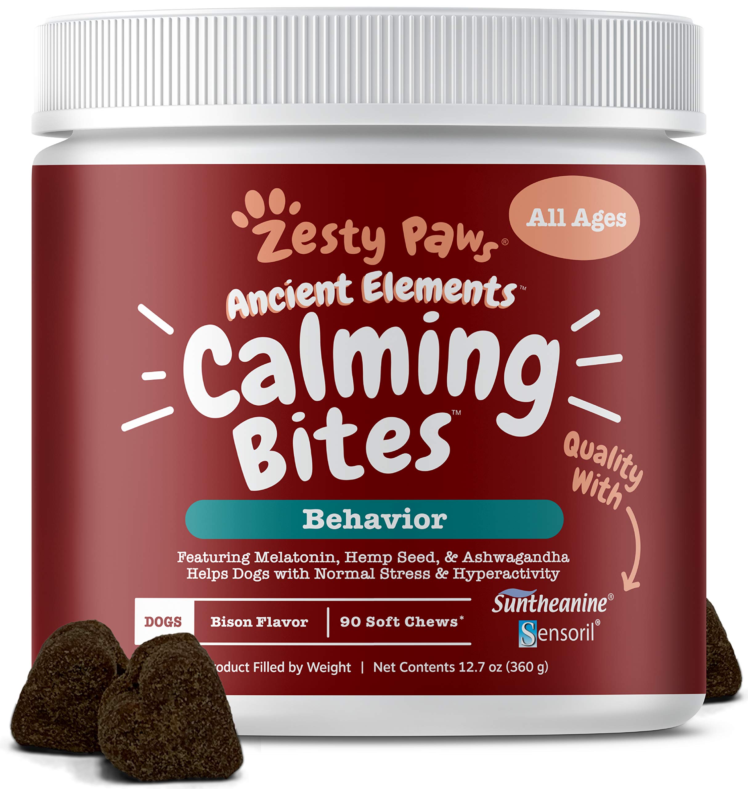 calming bites zesty paws