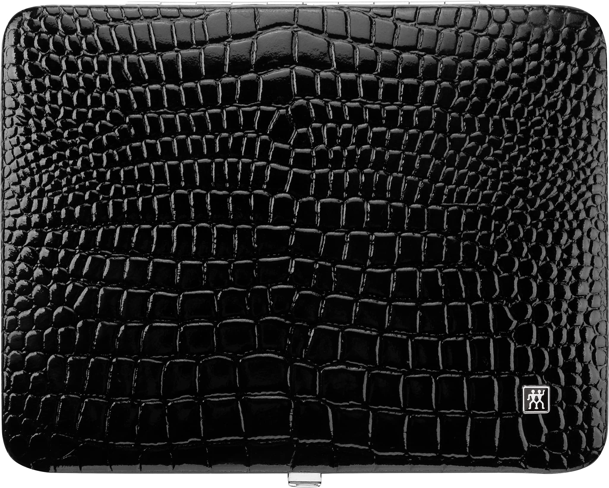 ZWILLING Kit de manucure et pédicure Classic INOX - Kit de voyage - 7 pièces - Noir & 97509-004-0 Classic Inox Étui en Cuir de Vache 10-Pièces Manucure Set, Noir