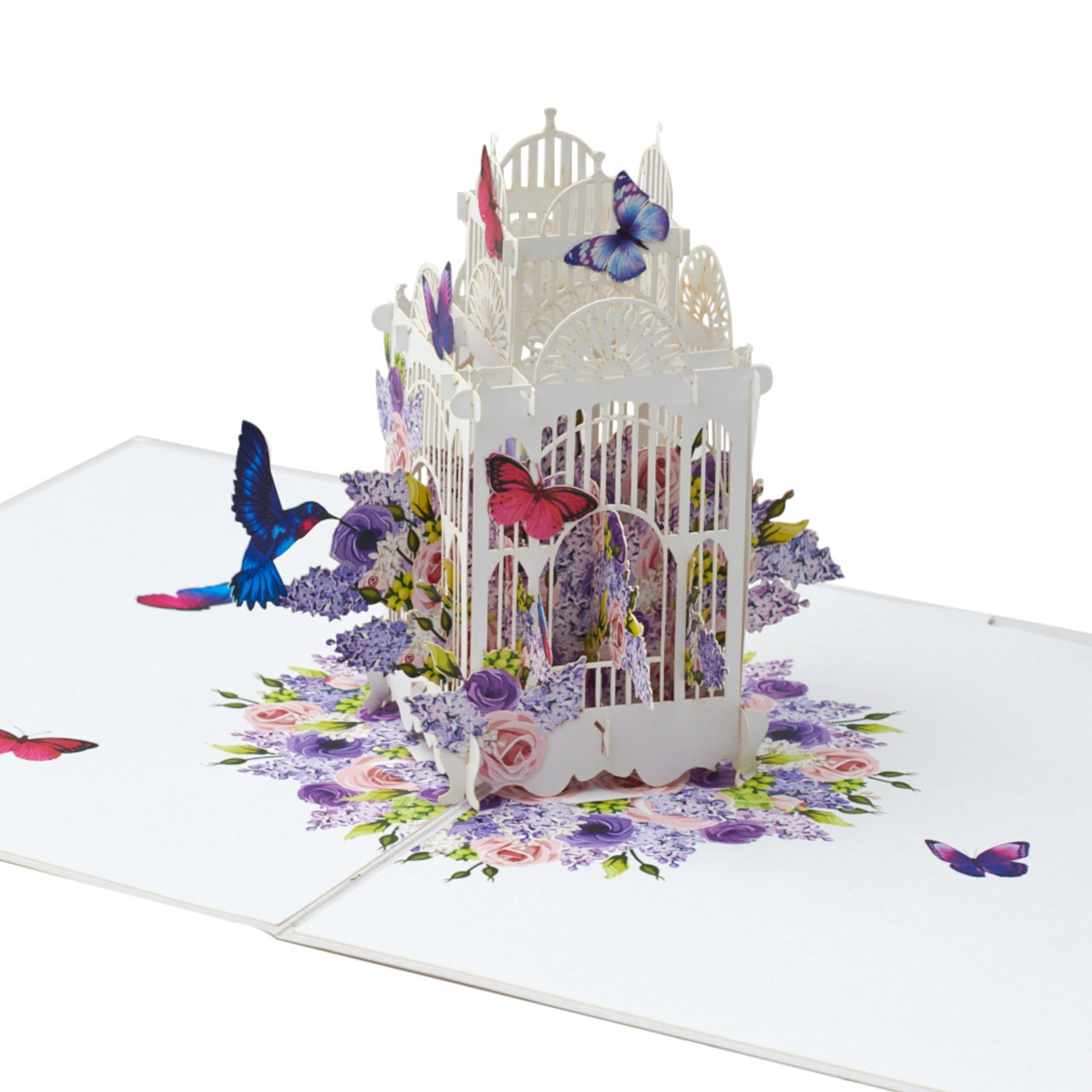 Papercrush pop-up wenskaart zilveren bruiloft