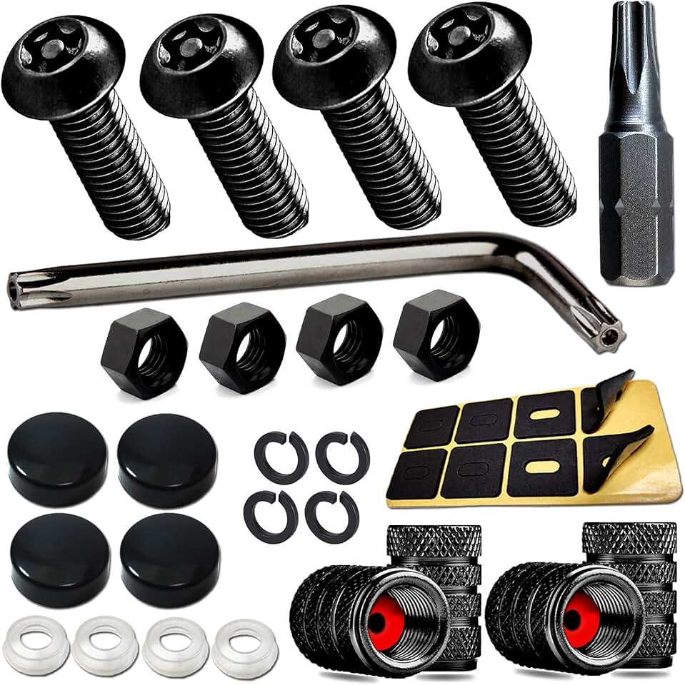 license plates bolts