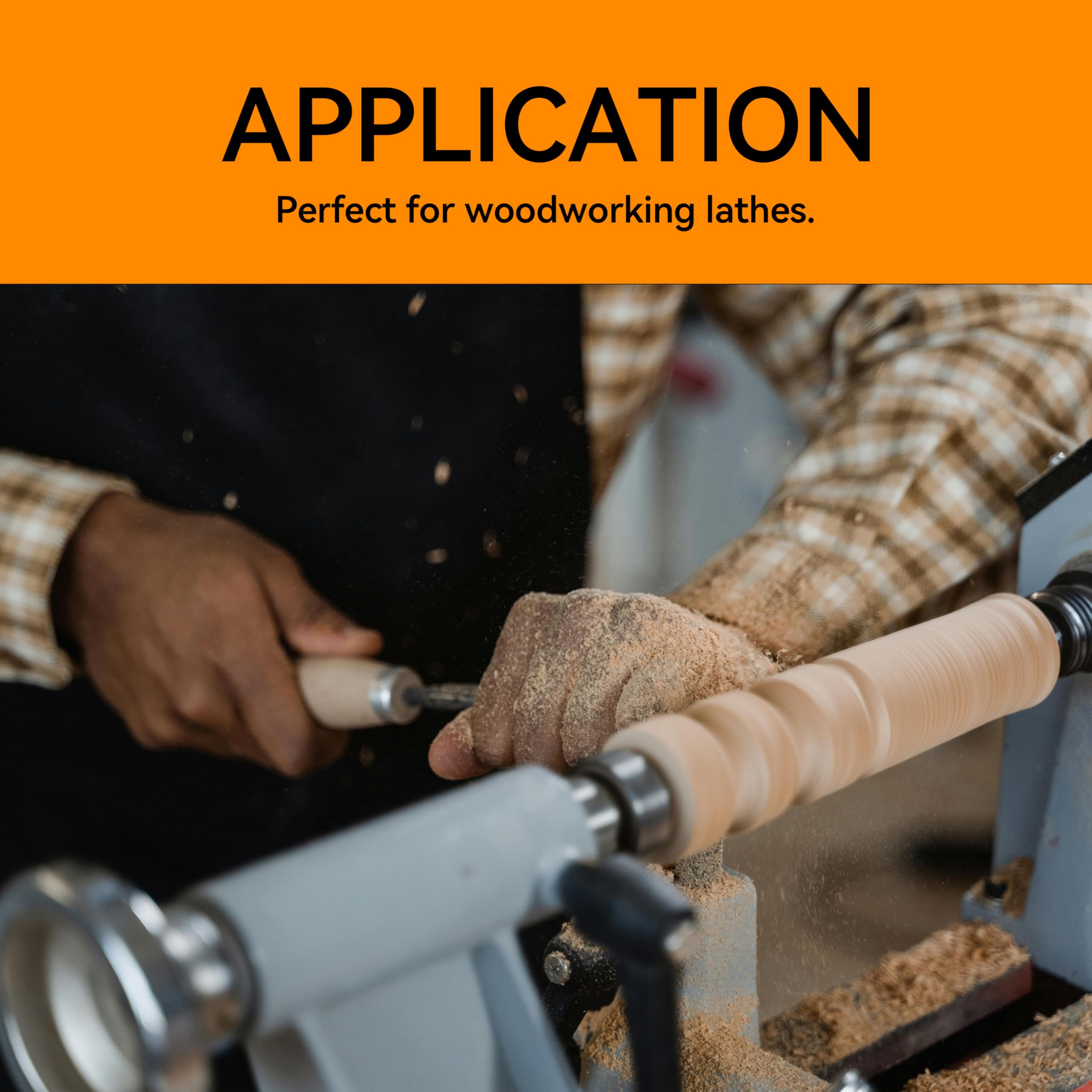 TEXALAN Live Center - Heavy Duty Woodturning -6