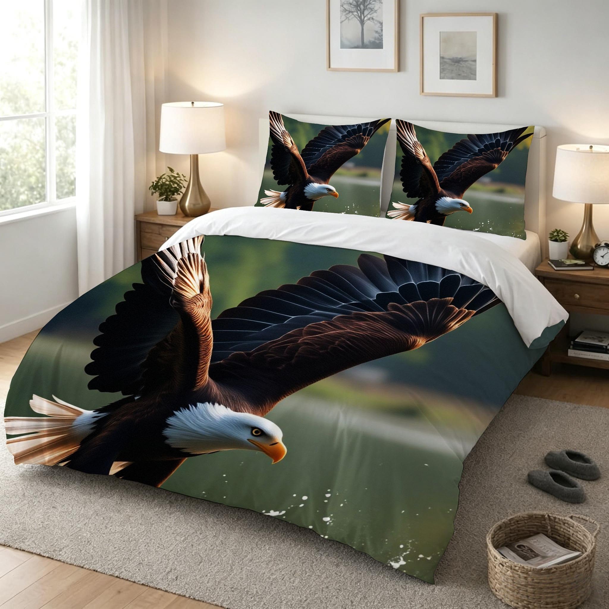 Funda Nordica Cama 180 Águila Negra, ZQ9516