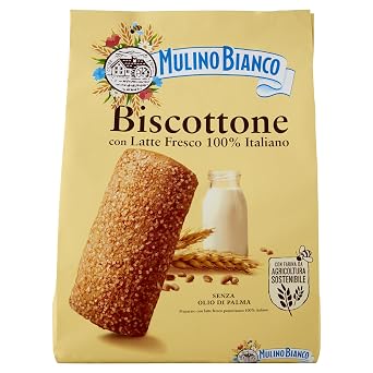 Mulino Bianco "Biscottone" Shortbread cookies with crumbly pastry - 24.69 Oz 700g [ Italian Import ]