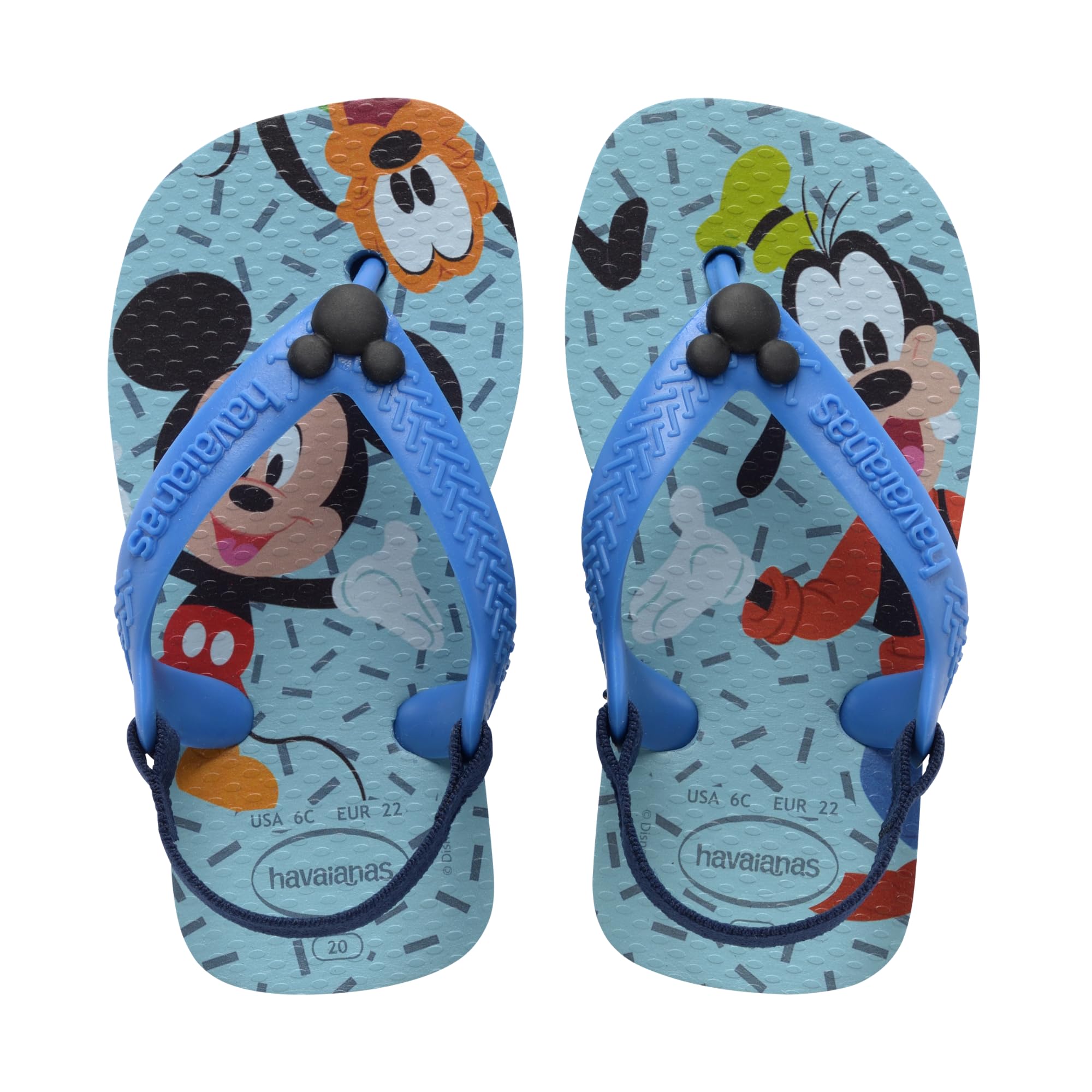 Havaianas Baby Disney Classics II FlipFlop Unisex niños Blue/​Brilliant Blue 21 EU