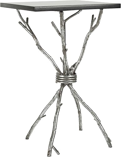 Miniatura 3 de Safavieh Home Collection Alexa - Mesa decorativa dorada con tapa de mármol