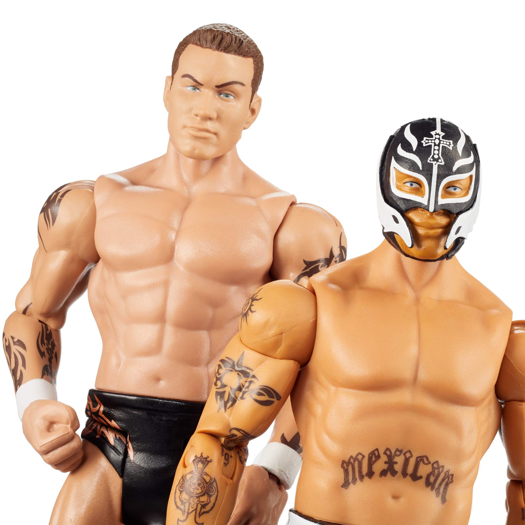 WWE MATTEL GKY65 WWE Randy Orton vs Rey Mysterio Wrestlemania - Confezione da 2