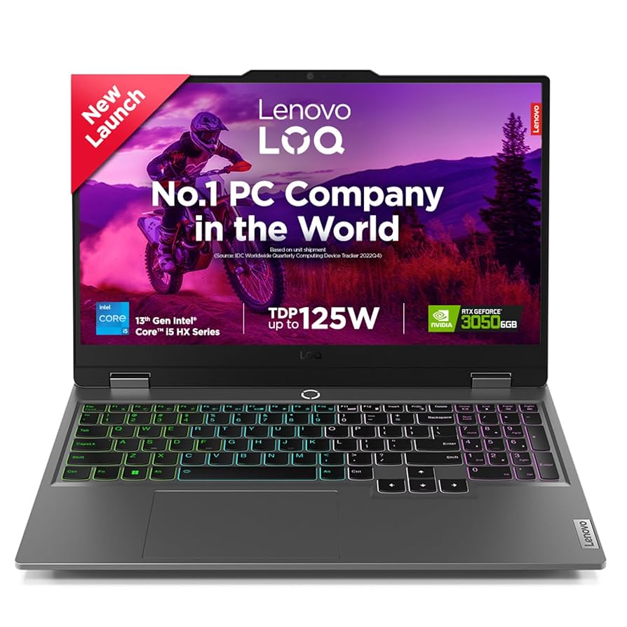Windowsノート本体 Laptop Lenovo LOQ 2024 13450HX 3050 6Gb Lenovo LOQ Intel Core i5-13450HX 15,6