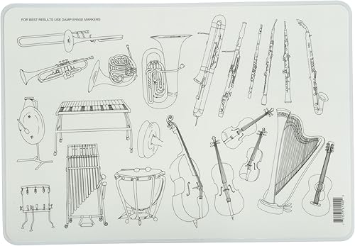 Miniatura 2 de Indolora Aprendizaje Música Placemat