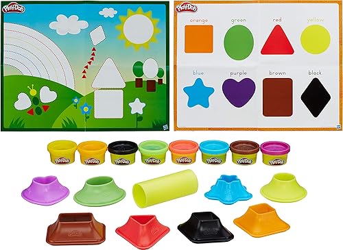 Plastilina Play-Doh para aprender colores y formas
