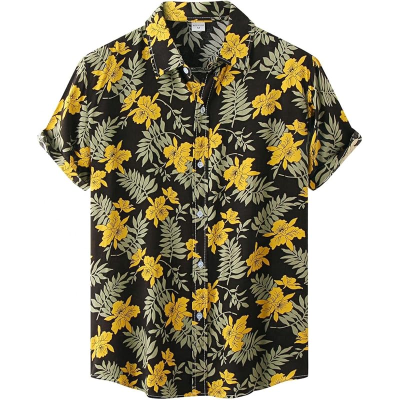 に値下げ アロハシャツ メンズ 花柄 ポロシャツ 夏 柔らかい 快適 花柄 Tシャツ ハワイ 柄シャツ オシャレ シンプル シャツ 吸汗 Tシャツ 無地 ネルシャツ 速乾 プリントtシャツ Wangolk Hanagrocare Com