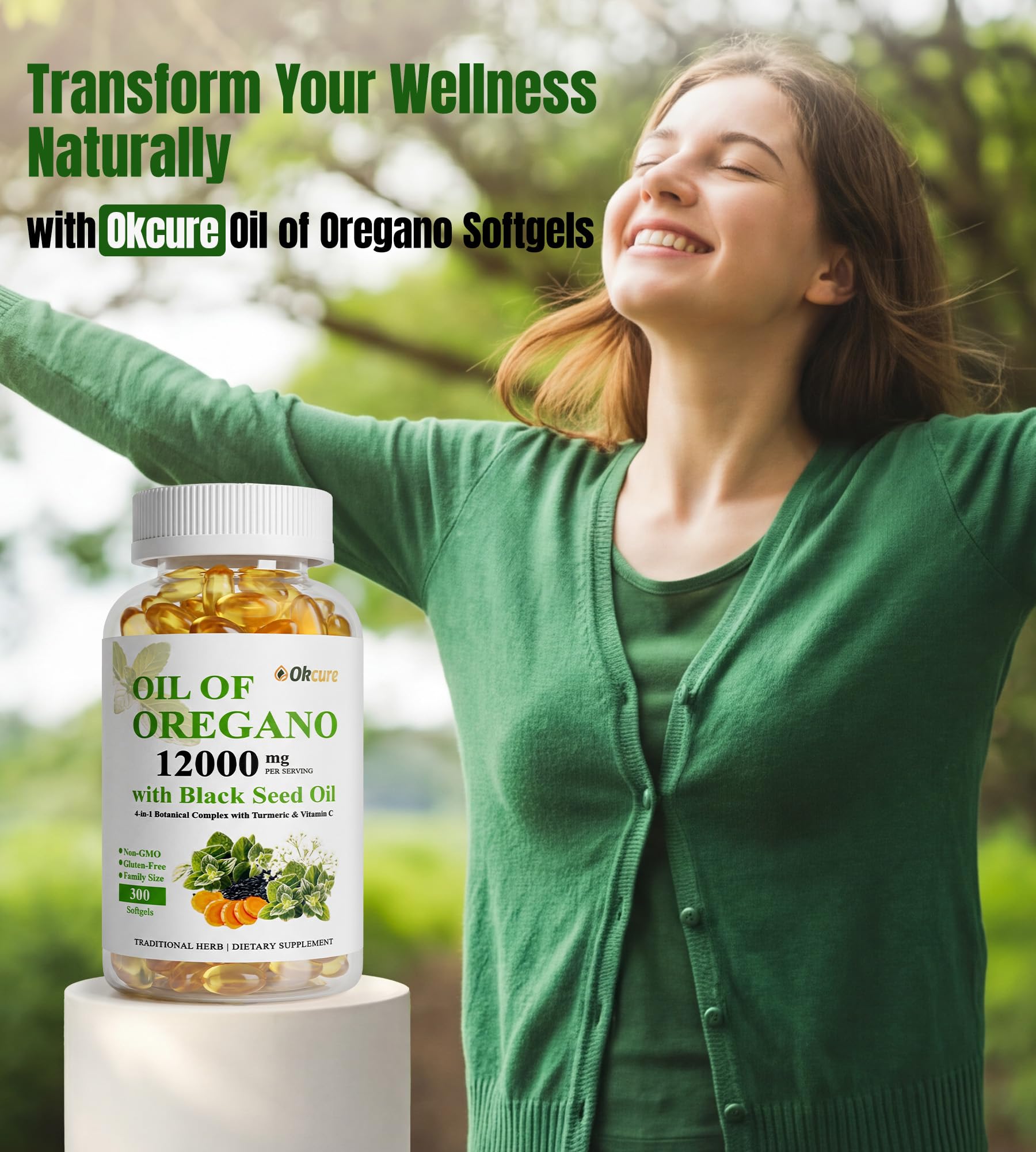 Oil of Oregano with Black Seed Oil, Immune Support Supplement — Amazon image 8
