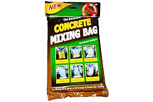 CONCRETE MIXING BAG: Fast Setting Construction Mix for Expedited Projects