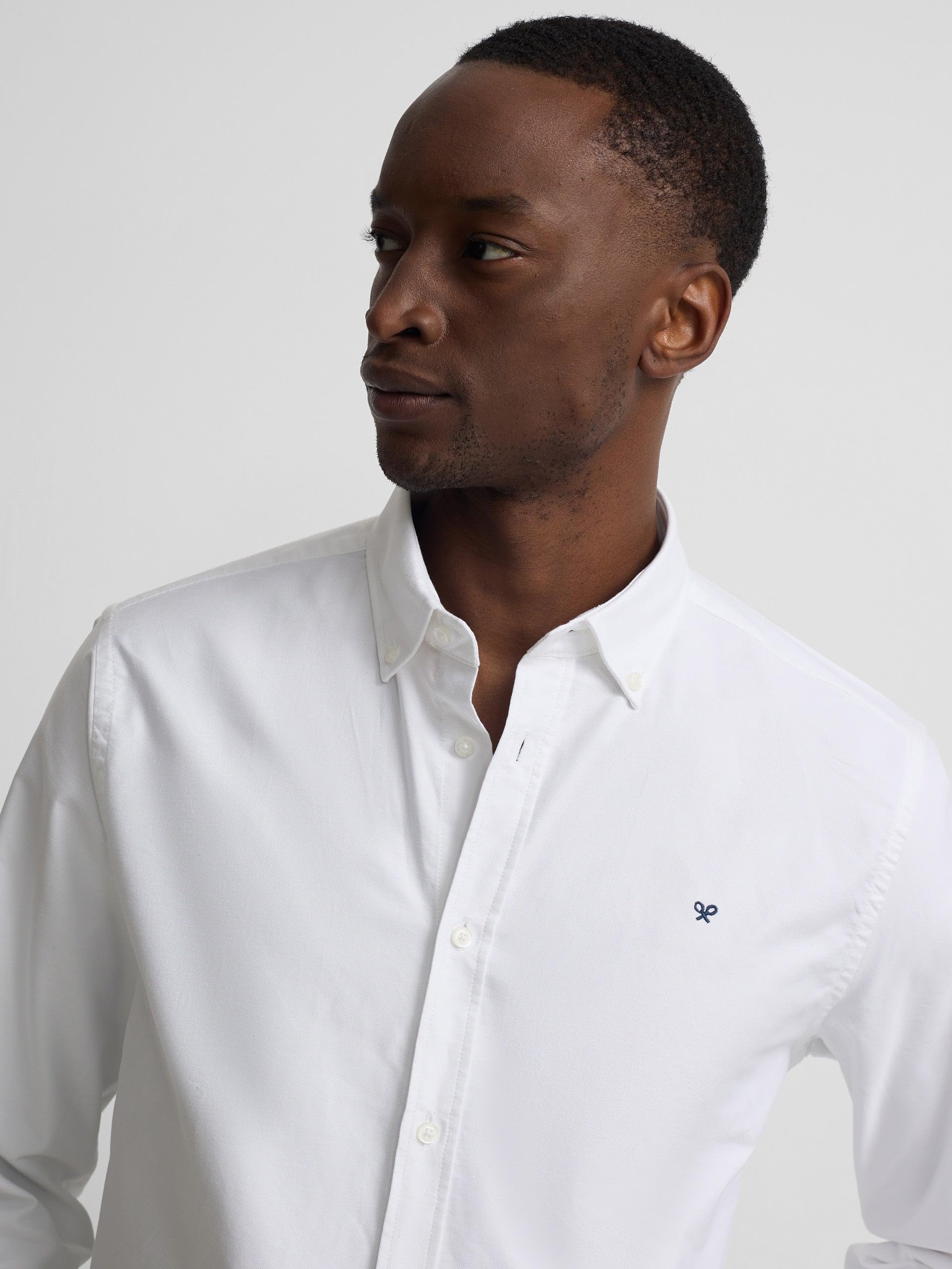 SILBON Camisa Sport Oxford para Hombre