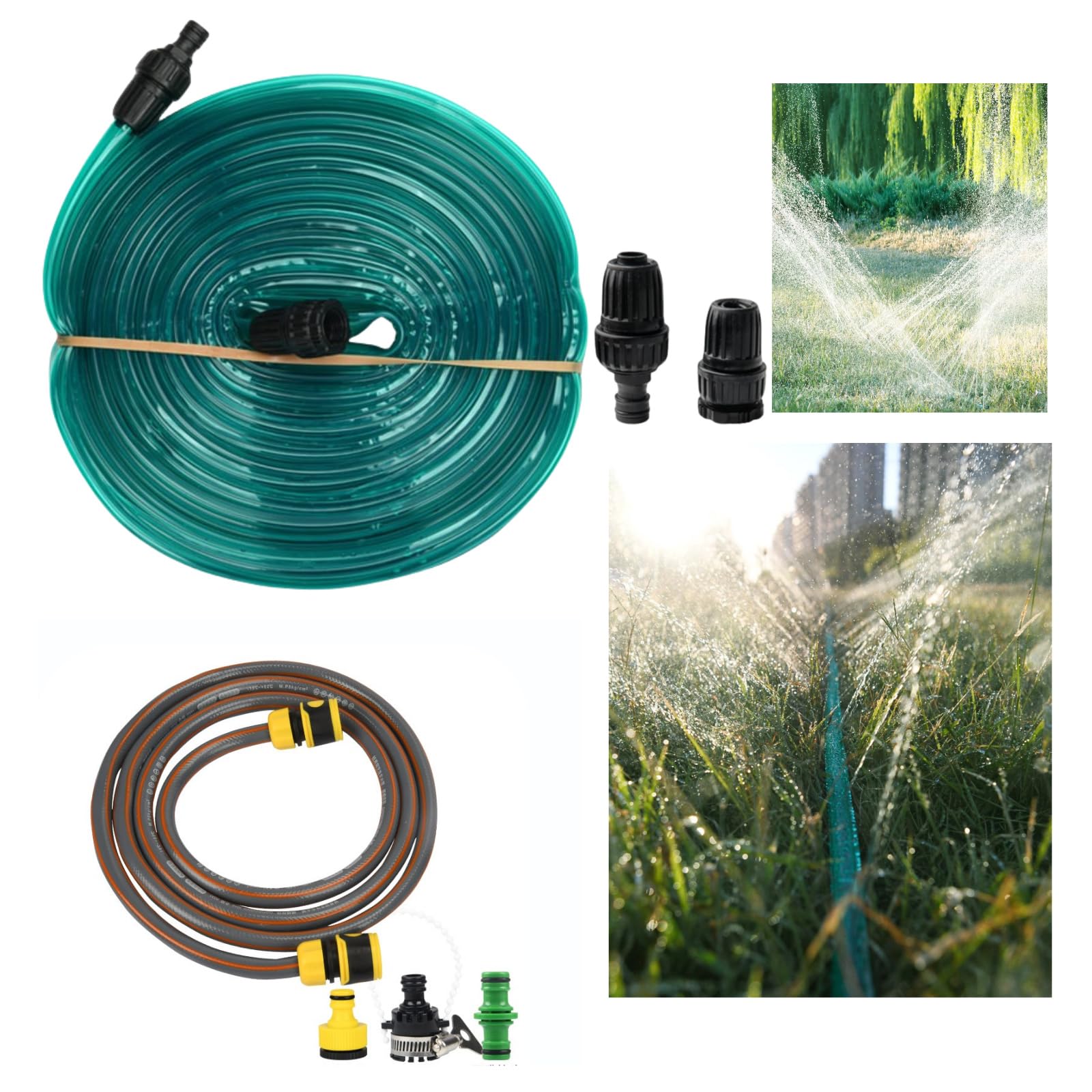Amazon | 散水チューブ 散水ホース 5m~20m潅水 ホース 農業用潅水