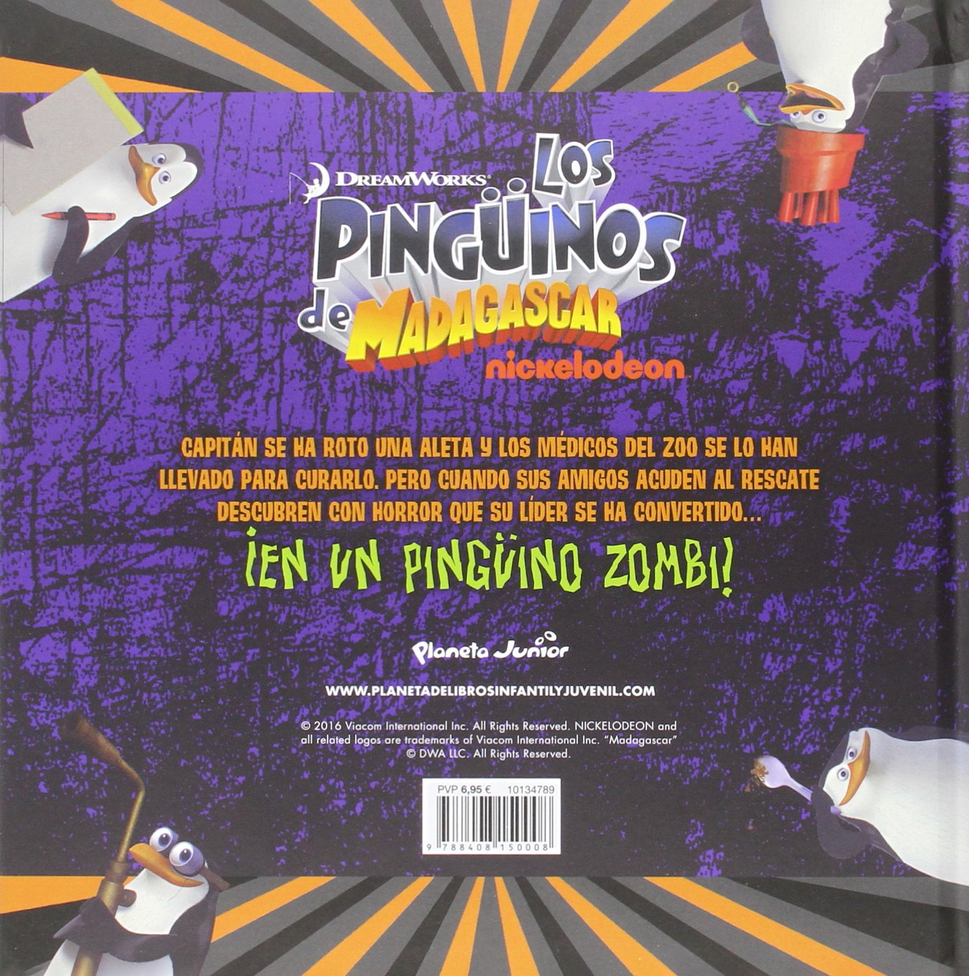 Los Pingüinos de Madagascar. Yo fui un pingüino zombi (Dreamworks. Pingüinos de Madagascar)