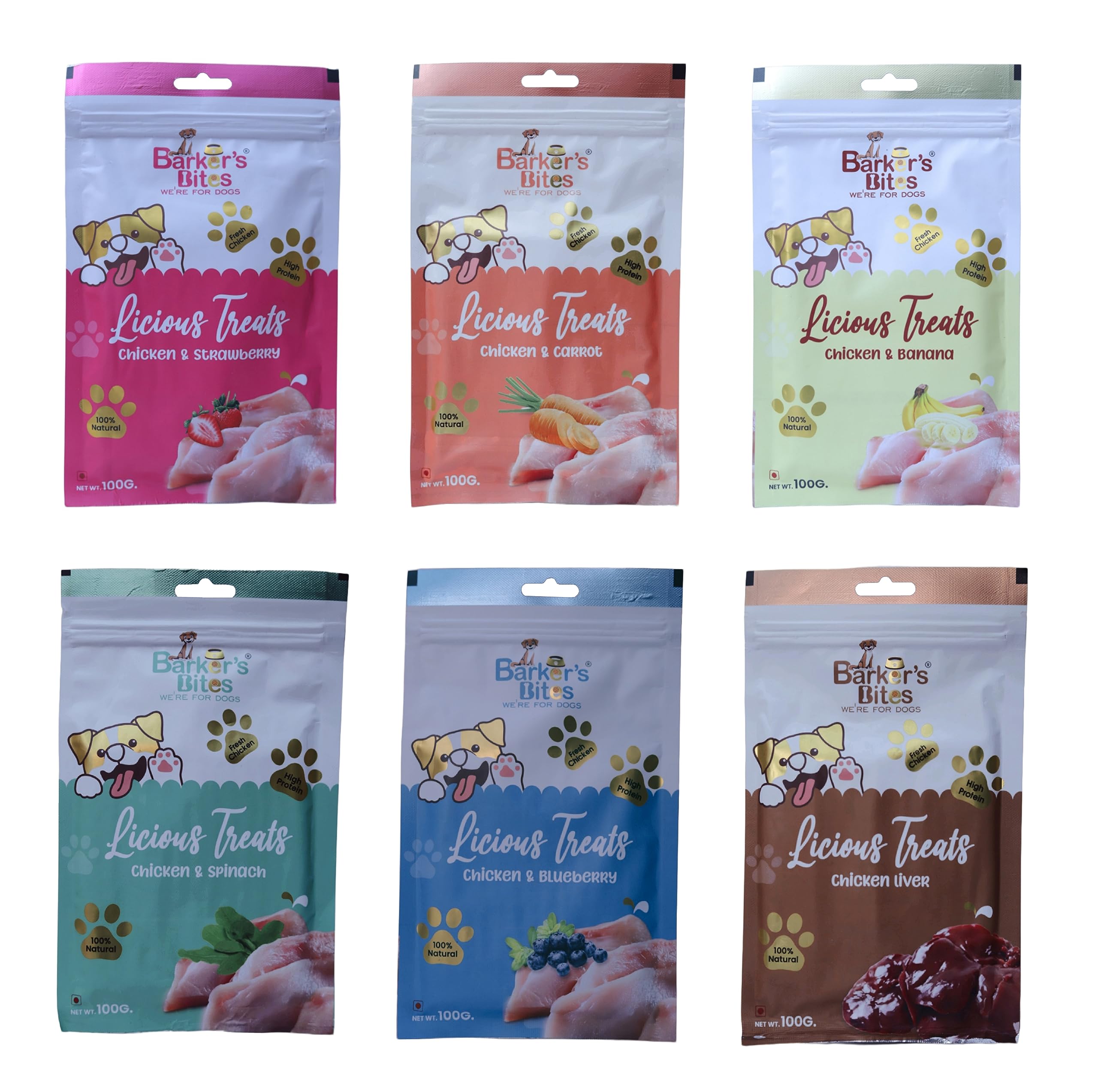 BARKERS BITES Licious Treats Real Stick Chicken Food with Spinach, Blueberry, Carrot, Strawberry, Banana,Liver Flavor (Pack of 12) (B0CFDWLS2M) Amazon Price History, Amazon Price Tracker