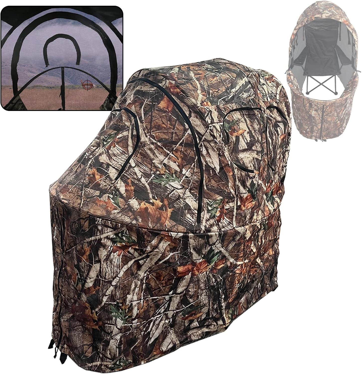 ETSG Hunting Blind Chair 270° See Though Deer Blind with