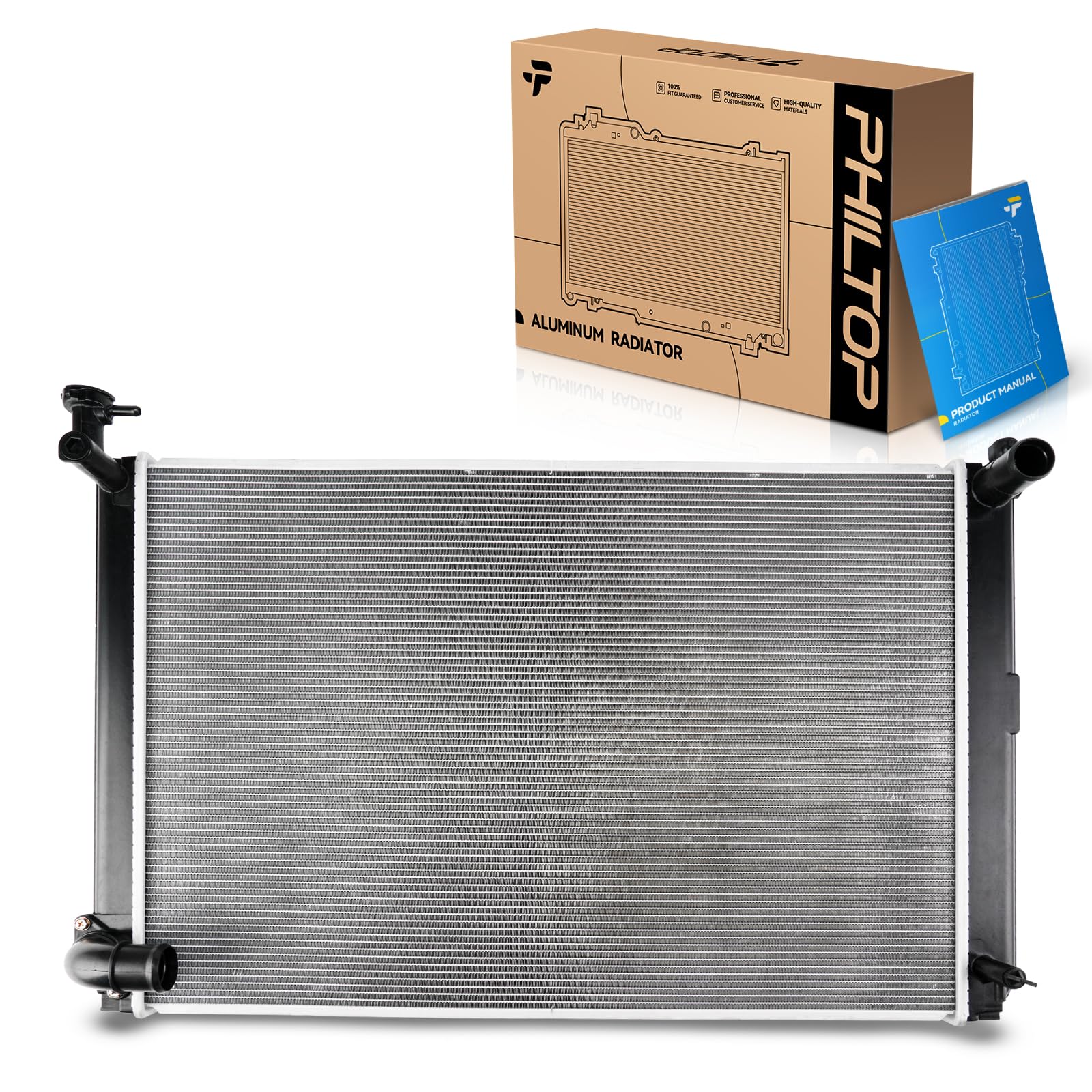 PHILTOP Radiator Compatible with 2006-2008 RX400h 2006-2007 Highlander FHEV