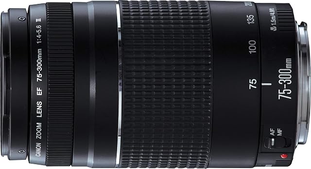 Canon EF 75-300mm f/4.0-5.6 III Lens (Renewed)