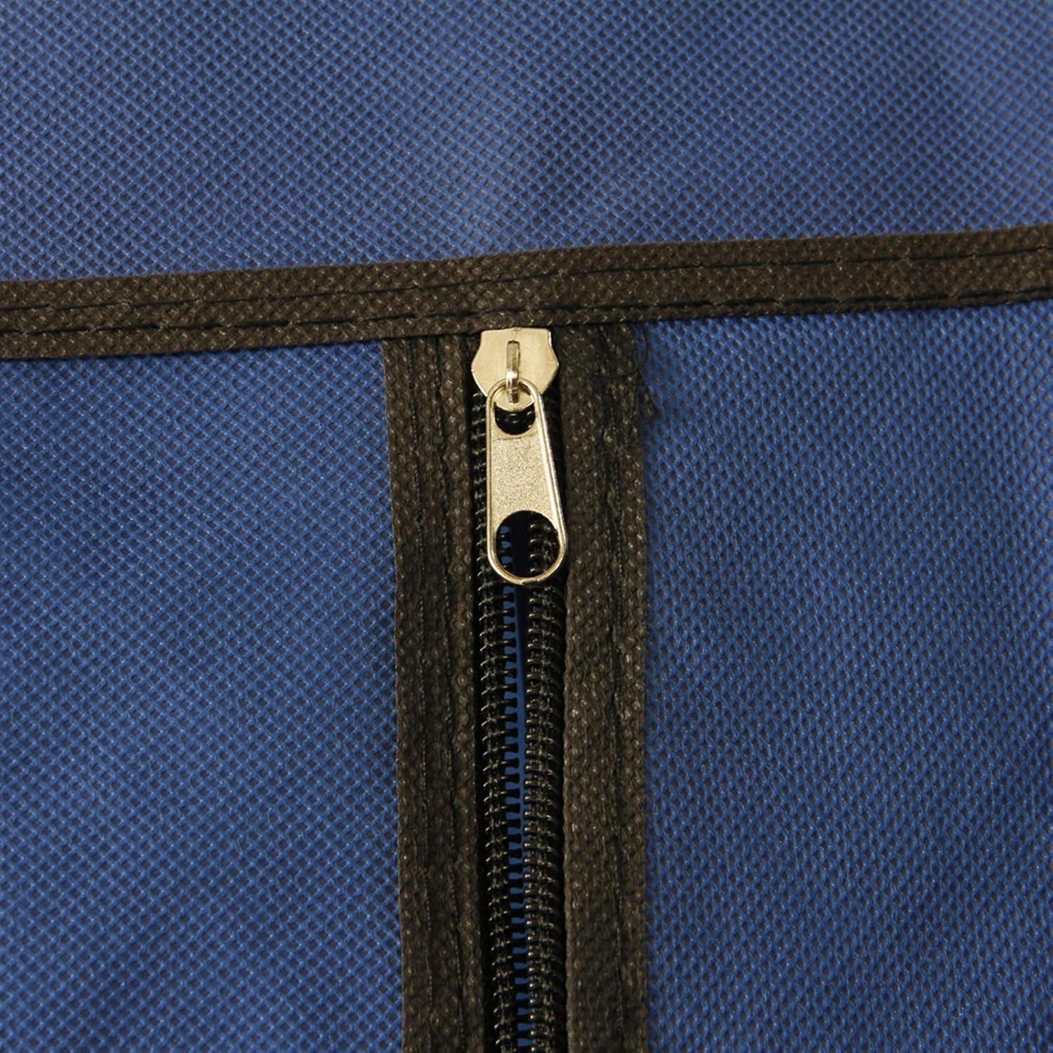 Portable Closet Large Wardrobe Closet Clothes Storage Organizer with Metal Shelves and Dustproof Non-Woven Fabric Cover