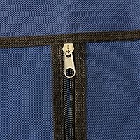 Vista 15 de 67" Portable Wardrobe Closet, Wardrobe Closet for Hanging Clothes with 2 Hanging Rods, 12 Clothes Storage Organizer Shelves, Non-Woven Fabric Grey