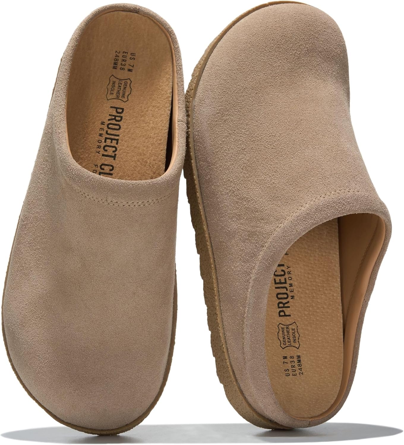 100% Genuine Leather Clogs for Women Womens Mules