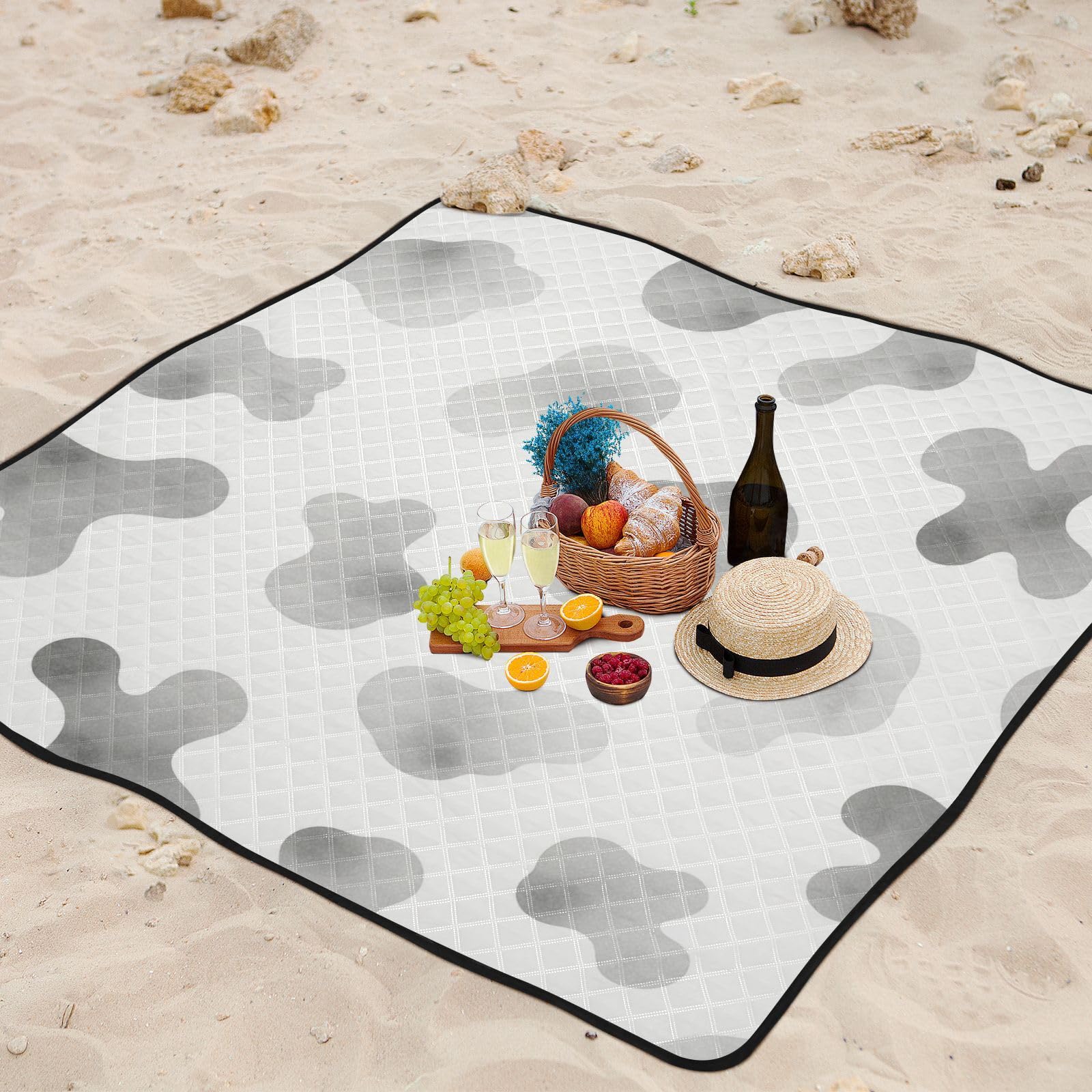 linqin Pikowany koc kempingowy ultradźwiękowy