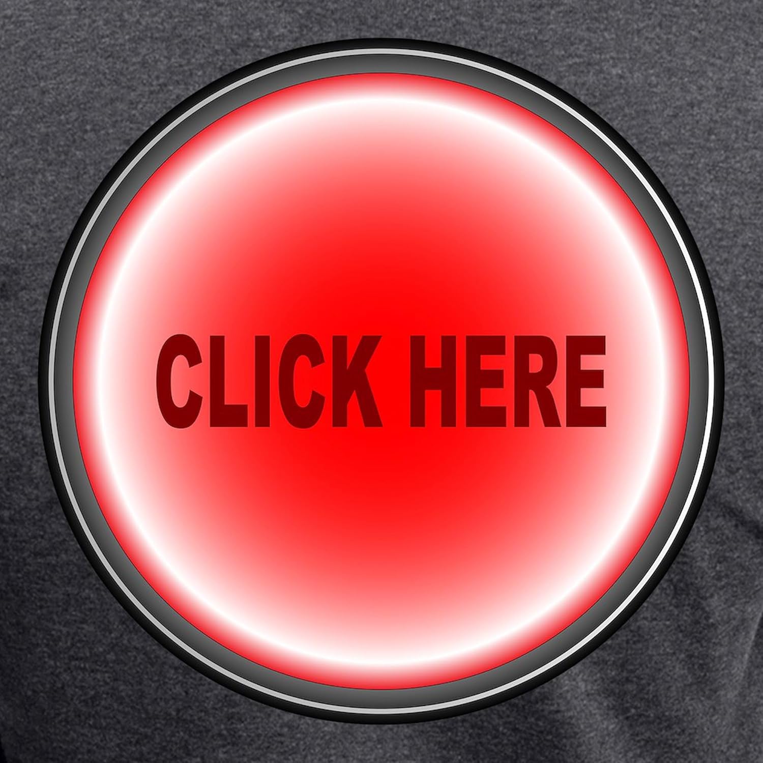 CafePress Click Here Women's Charcoal Novelty Pajama Set